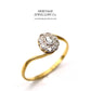 Diamond Daisy Twist Ring (c. 0.55ct)