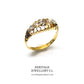 <Reserved for Gabby> Victorian Diamond 5-Stone Ring (c. 1899)