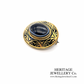 Antique Banded Agate Brooch
