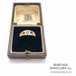Victorian Sapphire and Diamond Gypsy Ring (15ct; c.1894)