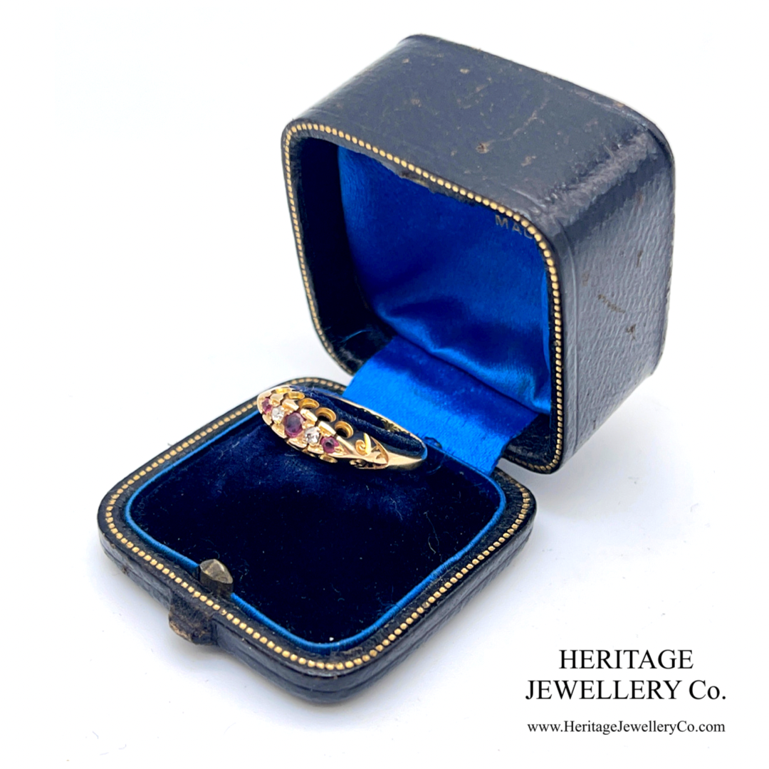 Edwardian Ruby & Diamond Ring