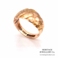 Antique Engraved Rose Gold Ring (9ct)
