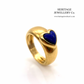VCA Lapis Lazuli Heart Ring
