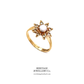 Vintage Opal and Diamond Ring