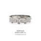 Antique Victorian Silver Bangle Bracelet (c. 1880) by Robert James Dick