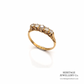 Antique Gold 5-Stone Diamond Ring (c. 0.47ct)
