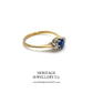 Vintage Sapphire and Diamond Ring (0.10ct)