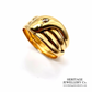 Antique Diamond Snake Ring (18ct gold)