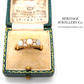 Edwardian Opal Ring with Diamond Accents (c.1906)