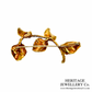 Boucheron Sapphire-Set Leaf Brooch