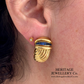 Fine OJ Perrin Sapphire Earclips