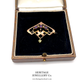 Antique Suffragette Brooch with Amethyst, Pearl and Peridot