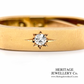 Antique Diamond Scarf Clip (15ct gold)