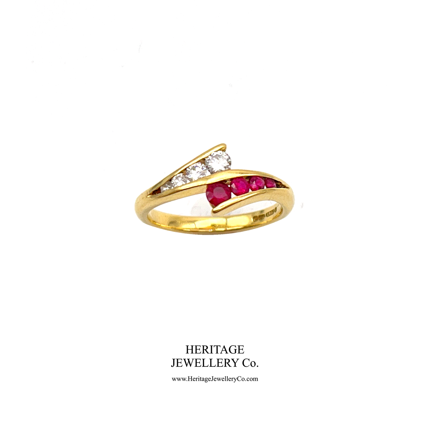 Vintage Ruby & Diamond Ring