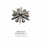 Antique French Diamond Star Brooch (c.1880-1900)