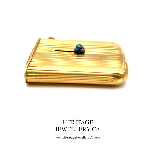 Cartier Vesta Case with Cabochon Sapphire (c. 1920-1930)