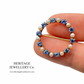 Vintage Sapphire & Pearl Brooch