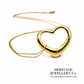 Tiffany & Co. Open Heart Pendant and Chain by Elsa Peretti (27mm)