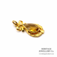 Citrine Pendant and Chain (9ct gold)