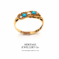 Victorian Turquoise & Pearl Ring (c.1898)