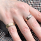 Antique Heart Engraved Band