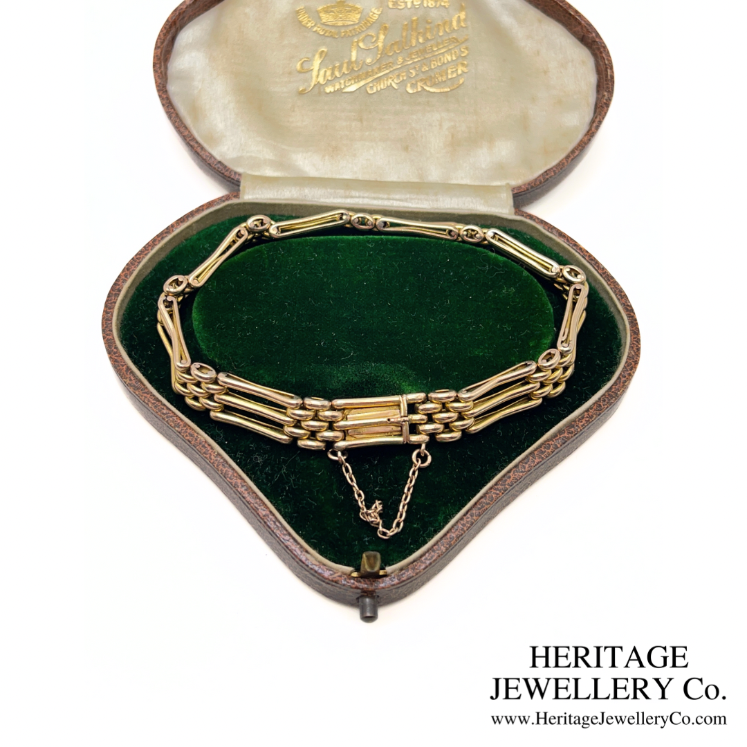 Vintage Gold Gate Bracelet