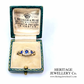 Antique Sapphire and Diamond Ring