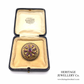 Victorian Garnet Memorial Locket Brooch