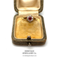 Vintage Ruby and Diamond Daisy Ring