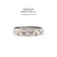 Antique Victorian Silver Bangle Bracelet (c. 1885)