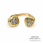 Vintage Boucheron Abstract Diamond Ring