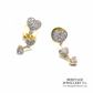 Diamond Heart Earrings
