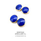 Vintage Gold and Lapis Lazuli Cufflinks with Antique Box (9ct gold)