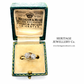 Antique Diamond Twin Daisy Cluster Ring