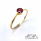 Antique Garnet Single Stone Ring