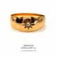 Victorian Diamond Gypsy Ring (c.1887)