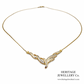 Vintage Diamond Ribbon Collar