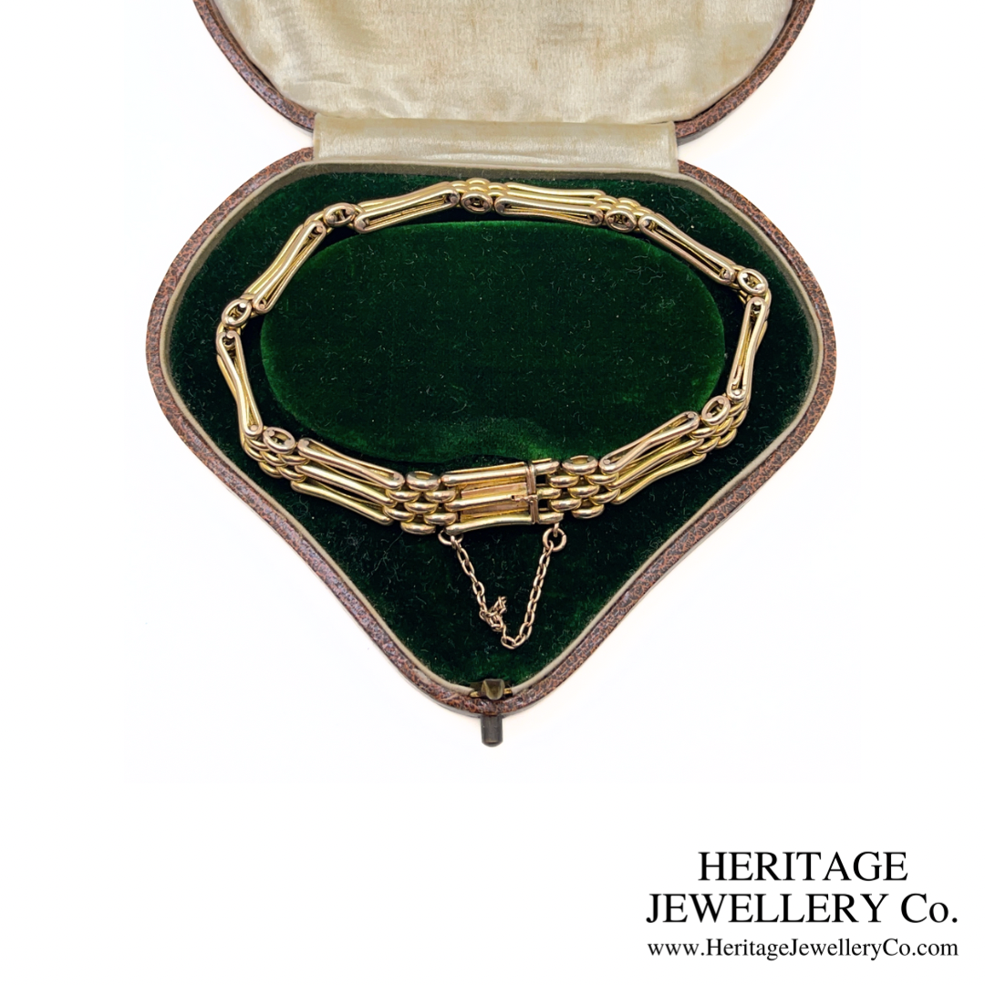 Vintage Gold Gate Bracelet