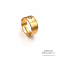 Antique Wide Diamond Gypsy Ring (c.1915; 18ct Gold)