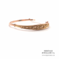 Vintage Gold Floral Bangle (c. 1938; 9ct gold)