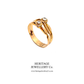 Vintage Double Diamond Ring