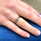 Edwardian Sapphire & Diamond Ring (c.1905)