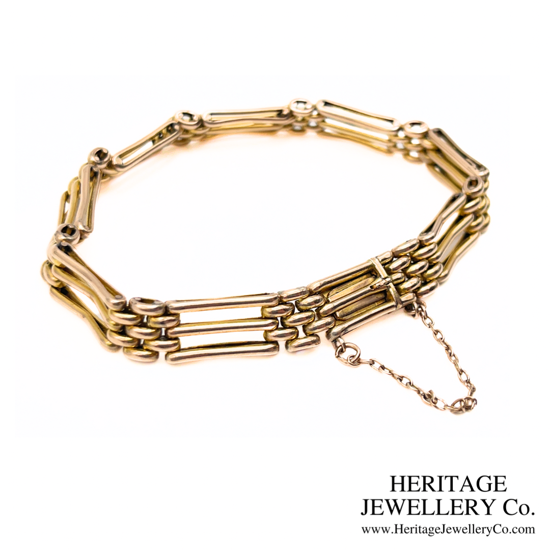 Vintage Gold Gate Bracelet