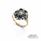 Antique Old Cut Diamond Cluster Ring