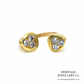 Vintage Boucheron Abstract Diamond Ring