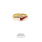 Vintage Ruby & Diamond Ring