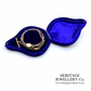 Antique Gold Albertina with T-Bar