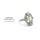 Art Deco Diamond and Pearl Ring