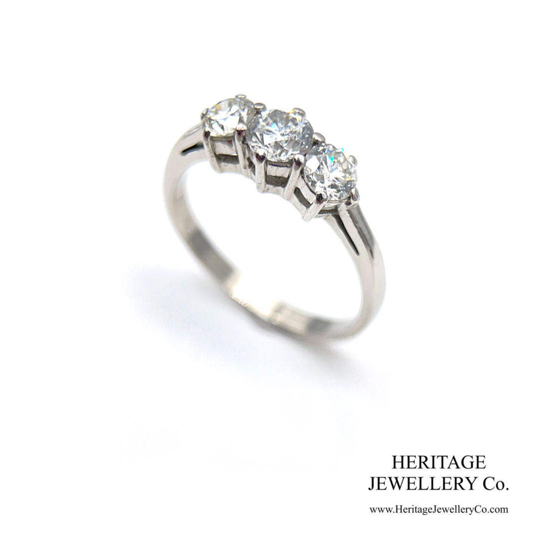 Vintage 3-Stone Diamond Ring