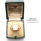 Antique Rose Gold Shield Signet Ring